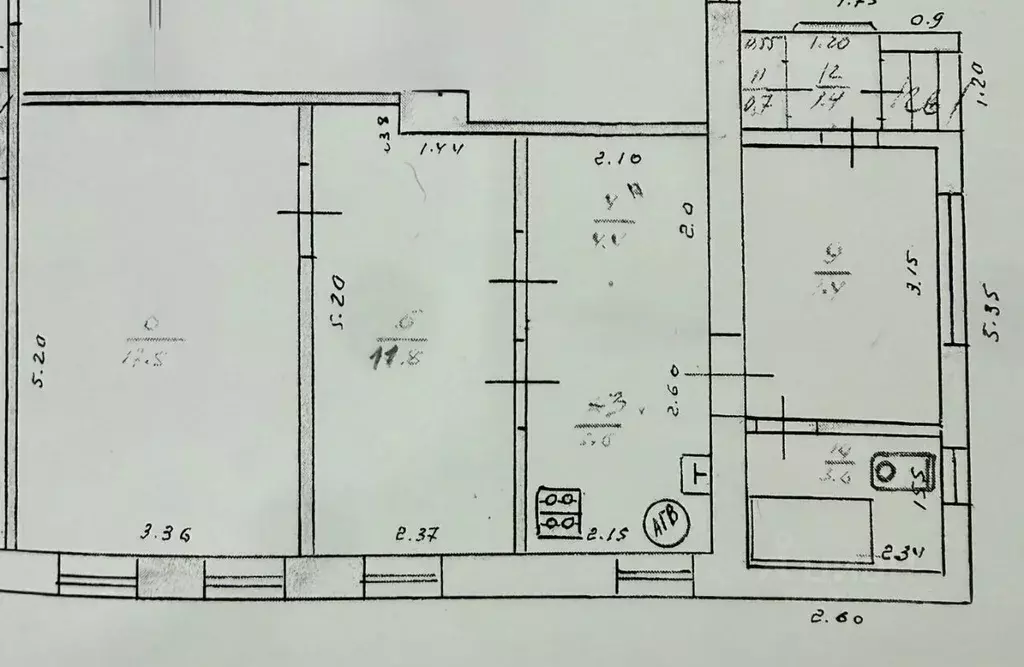 Дом в Краснодарский край, Армавир ул. Фрунзе (51 м) - Фото 2