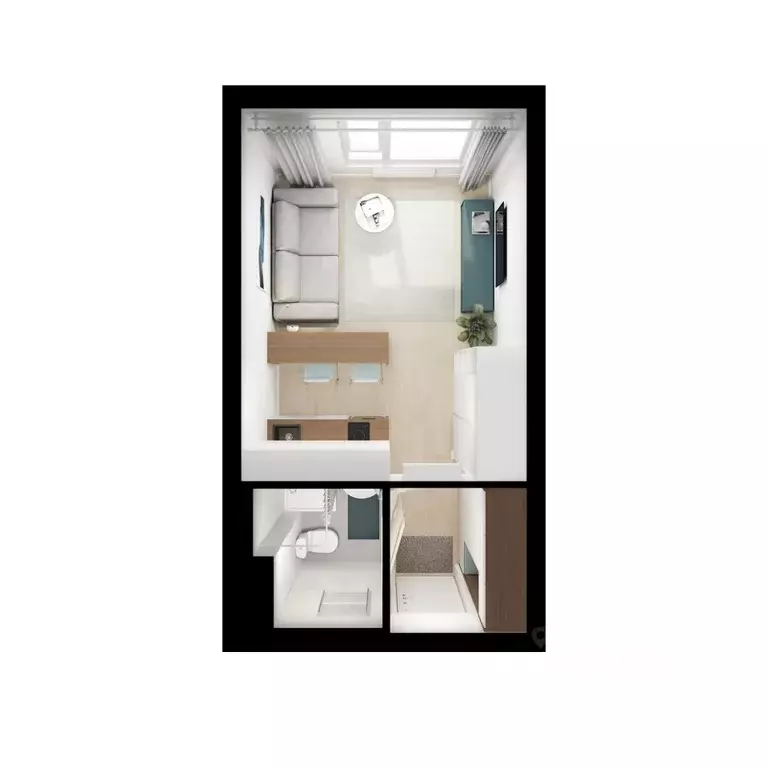 Студия Московская область, Мытищи Ярославский квартал жилой комплекс, ... - Фото 2