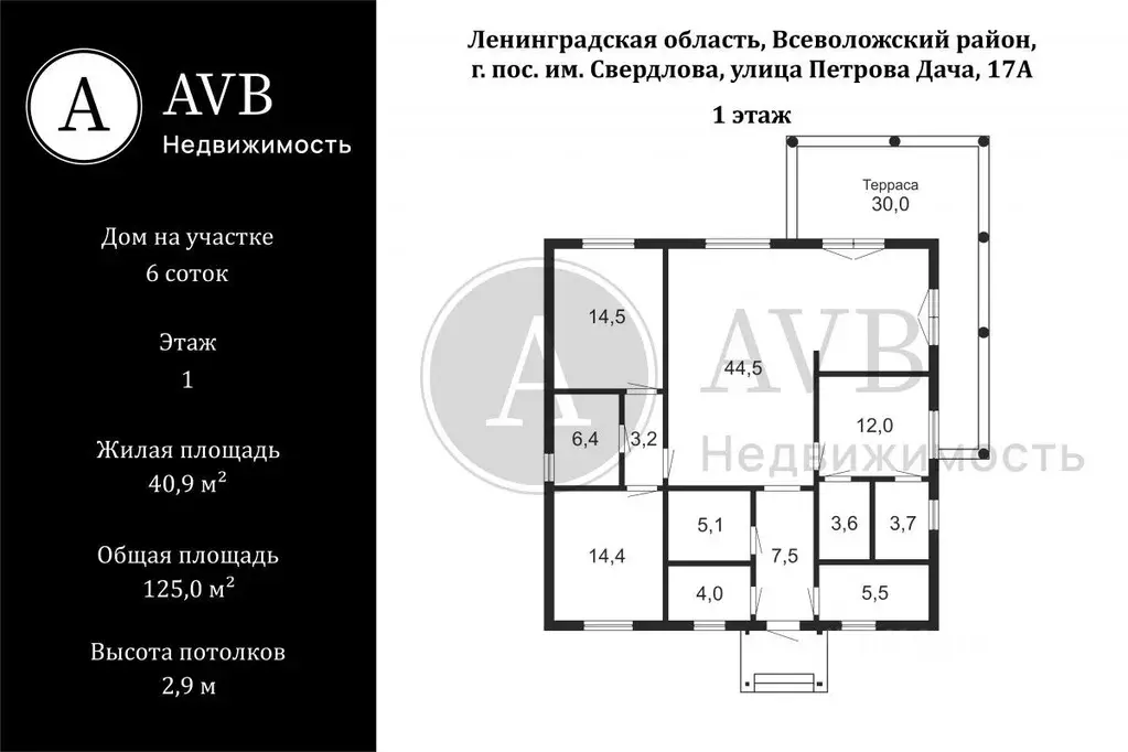 Дом в Ленинградская область, Всеволожский район, Имени Свердлова пгт, ... - Фото 2