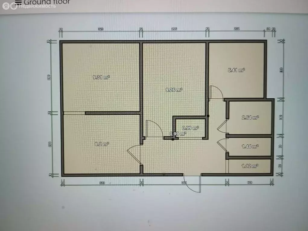 2-комнатная квартира: Уссурийск, Комсомольская улица, 1А (46 м) - Фото 2