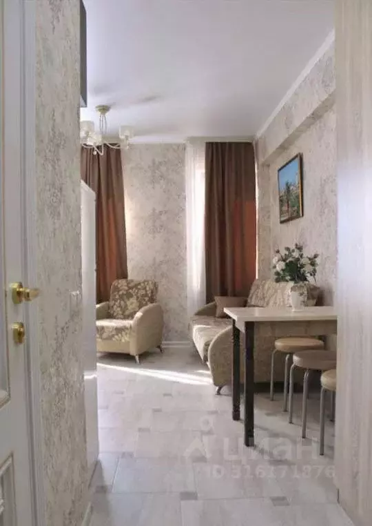 Студия Краснодарский край, Сочи Мамайка мкр, ул. Волжская, 32 (25.0 м) - Фото 0