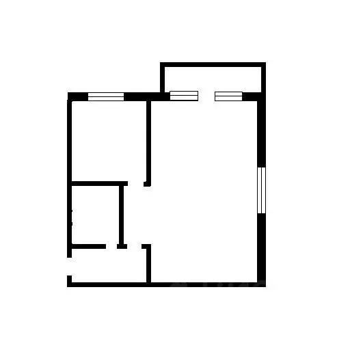 1-к кв. Орловская область, Орел ул. Матвеева, 25 (31.0 м) - Фото 1