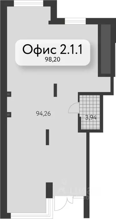 Офис в Свердловская область, Екатеринбург Академический мкр, 3-й кв-л, ... - Фото 1