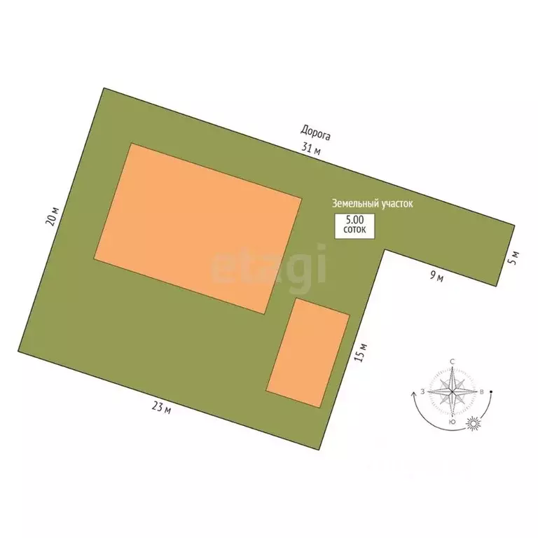Дом в Ростовская область, Неклиновский район, Новобессергеневское ... - Фото 2