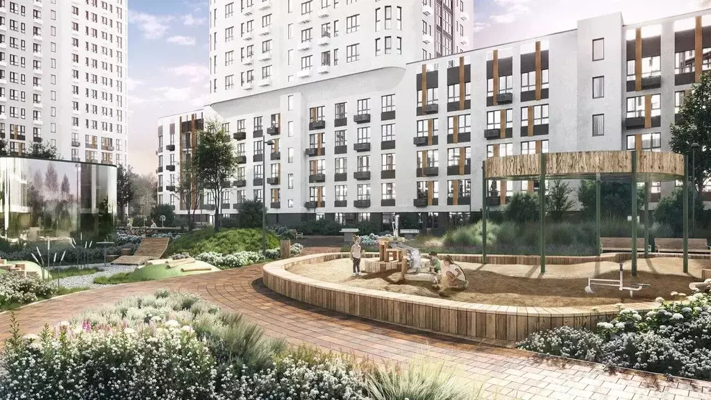 1-к кв. Пензенская область, Пенза Засурье мкр, Лес жилой комплекс ... - Фото 2