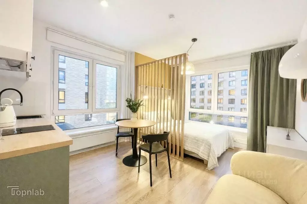 Студия Санкт-Петербург Лиговский просп., 242 (27.0 м) - Фото 1