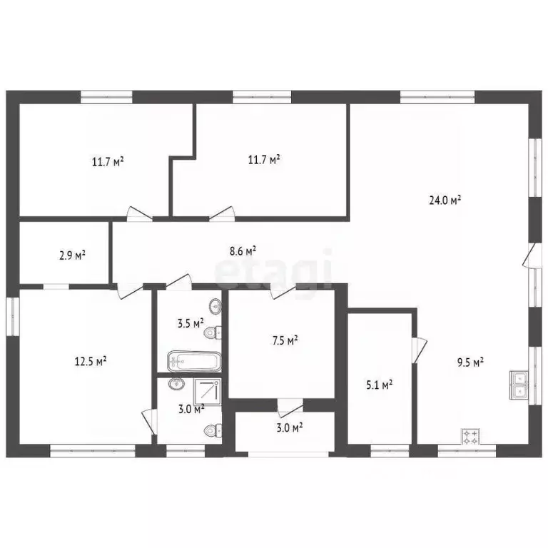 Дом в Ленинградская область, Всеволожский район, Лесколовское с/пос, ... - Фото 2