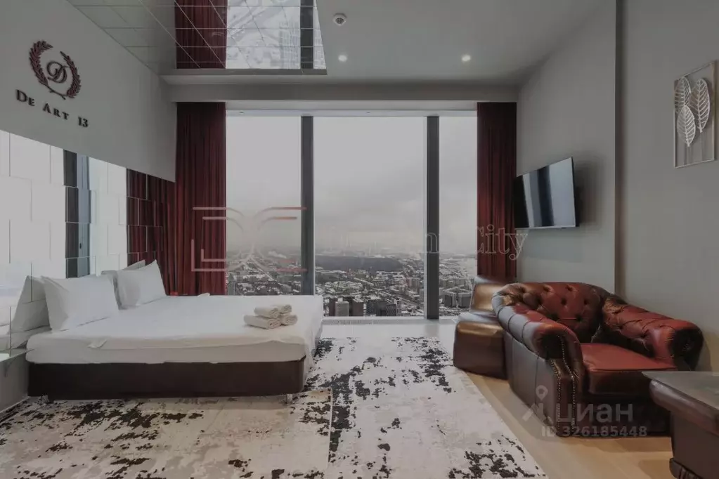 Студия Москва 1-й Красногвардейский проезд, 22с1 (43.0 м) - Фото 2