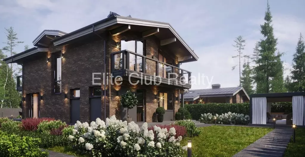 Коттедж в Ленинградская область, Всеволожский район, Бугровское ... - Фото 2