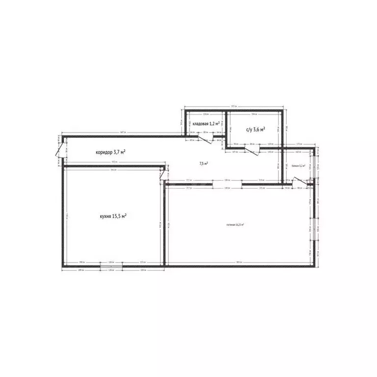 1-комнатная квартира: Каспийск, улица Ленина, 78А (52 м) - Фото 1