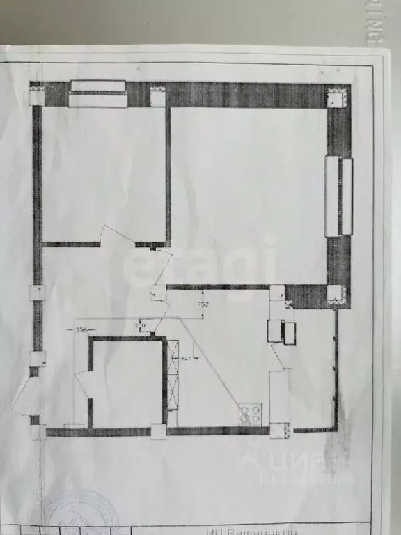 2-к кв. Липецкая область, Липецк ул. Осканова, 7 (52.3 м) - Фото 2