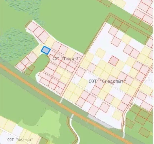 Участок в Ханты-Мансийский АО, Ханты-Мансийск Тайга-2 СОТ, 12 (6.08 ... - Фото 0