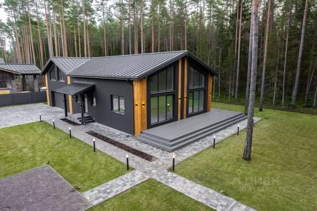 Коттедж в Ленинградская область, Выборгский район, Рощино пгт ул. ... - Фото 2