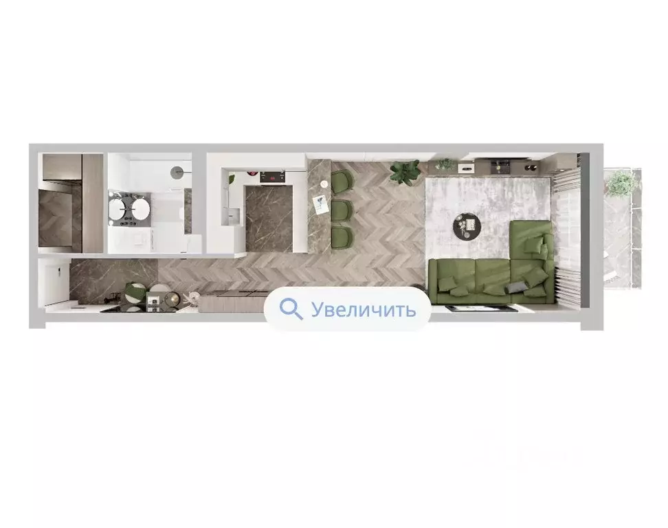 1-к кв. Ставропольский край, Ессентуки Озеро жилой комплекс (42.3 м) - Фото 2