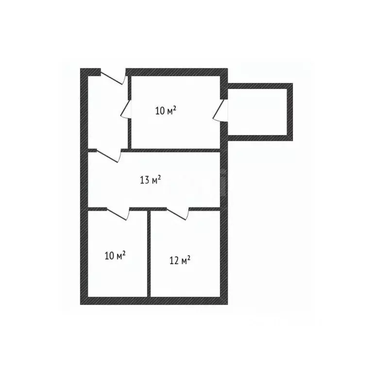 Дом в Брянская область, Сельцо ул. Калинина (51 м) - Фото 1