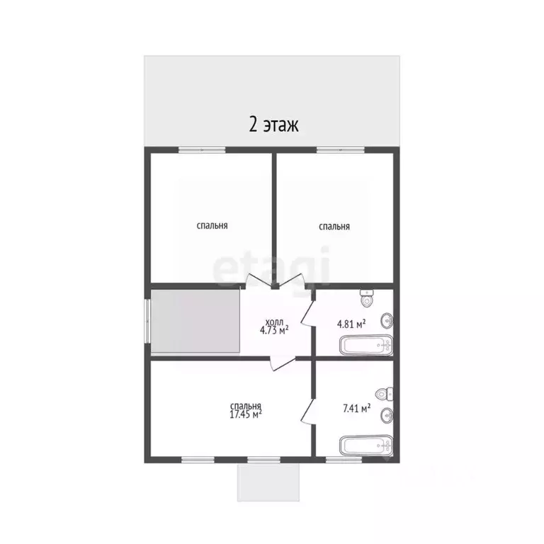 Дом в Калужская область, Малоярославецкий муниципальный округ, ... - Фото 2