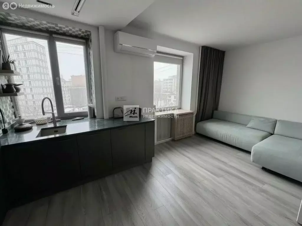 2-комнатная квартира: Москва, улица Народного Ополчения, 42к1 (33 м) - Фото 1