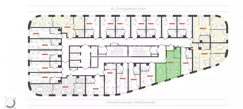 2-комнатная квартира: Новосибирск, Большевистская улица, 14 (40 м) - Фото 1