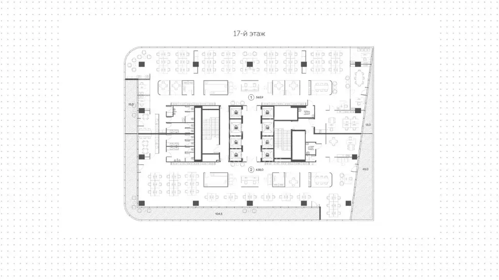 Офис в Москва ул. Грузинский Вал, 3 (8983 м) - Фото 1