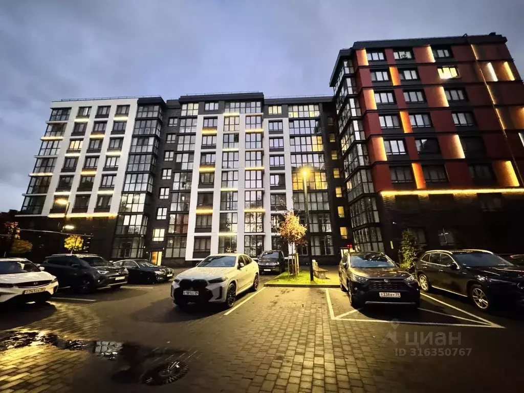 1-к кв. Калининградская область, Калининград Земельная ул., 30 (40.0 ... - Фото 1