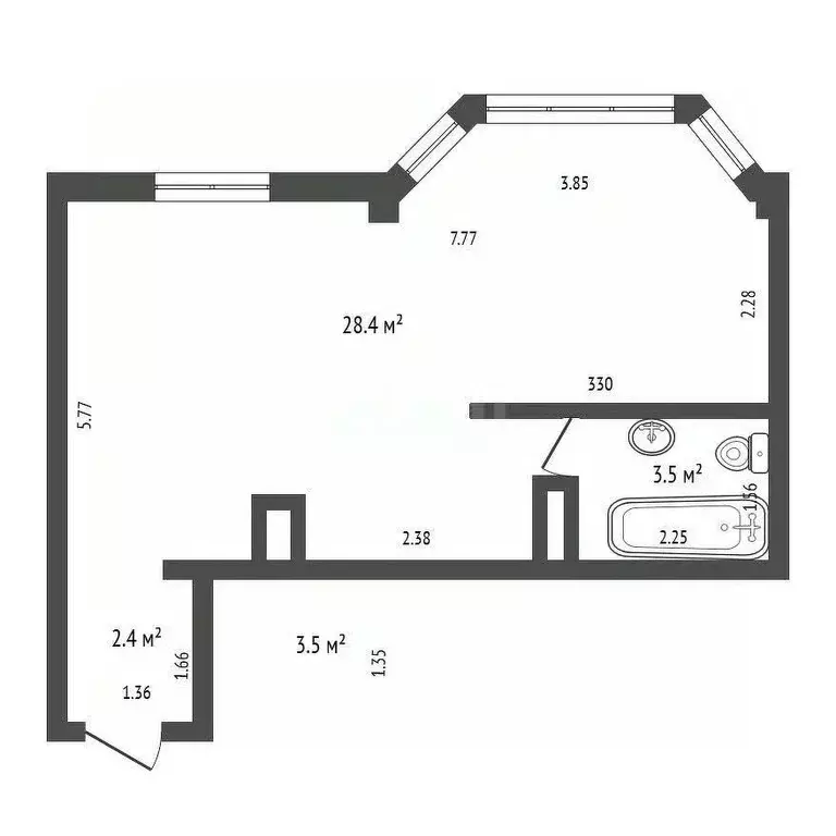 Студия Крым, Сакский район, с. Штормовое ул. 60 лет Октября, 20 (34.3 ... - Фото 1