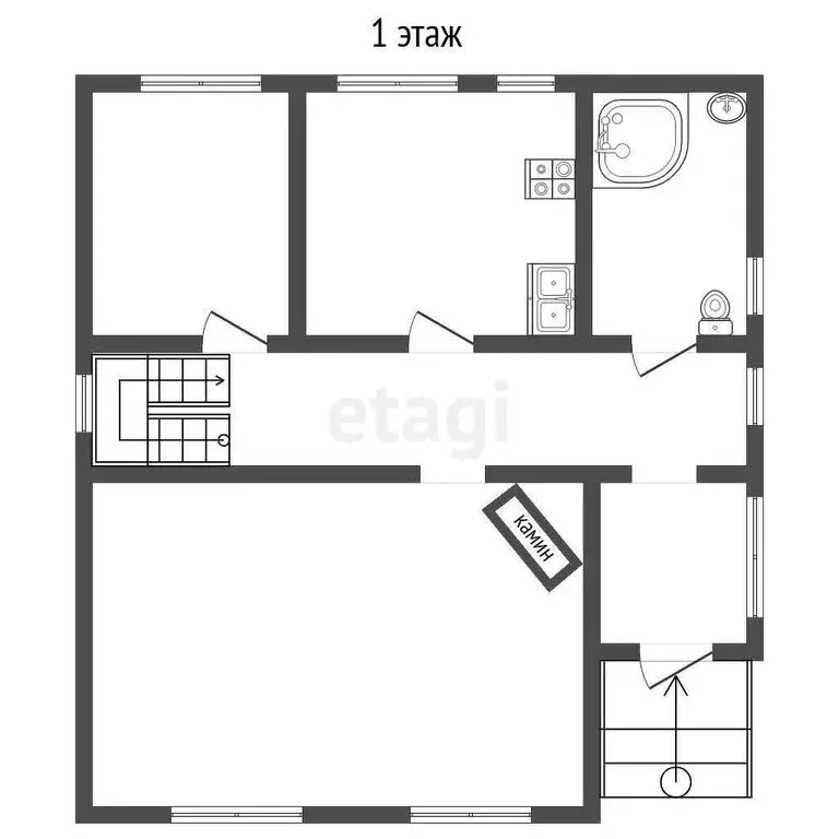 Дом в микрорайон Таврово-4, Ягодная улица (156.6 м) - Фото 1