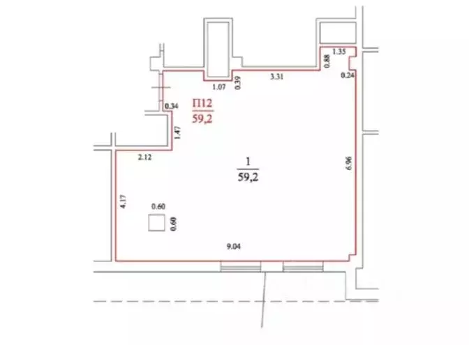 Офис в Нижегородская область, Нижний Новгород ул. Минина, 6 (59 м) - Фото 0