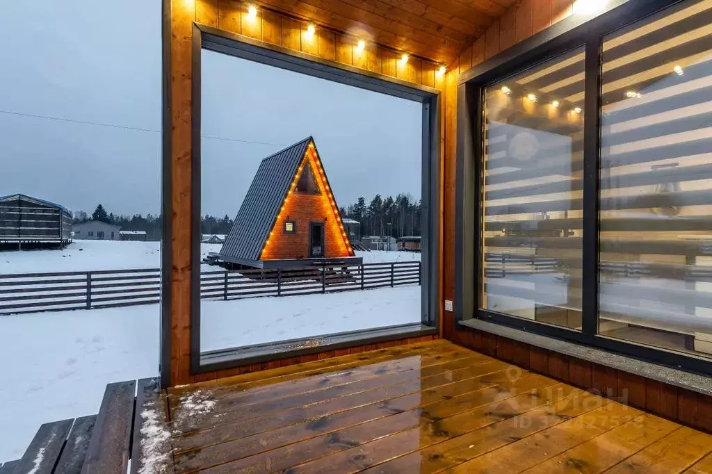 Дом в Ленинградская область, Приозерский район, Красноозерное с/пос, ... - Фото 1