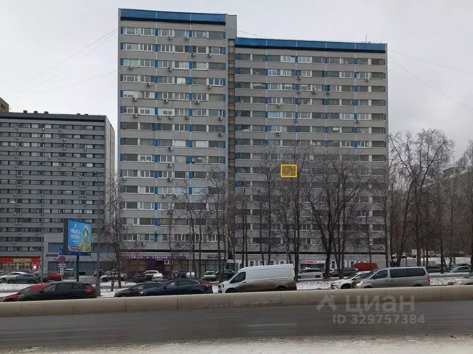 Свободной планировки кв. Москва Профсоюзная ул., 73 (17.9 м) - Фото 2