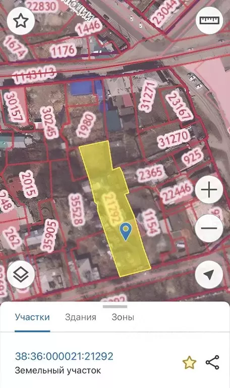Участок в Иркутская область, Иркутск ул. Коммунаров, 21 (4.5 сот.) - Фото 1