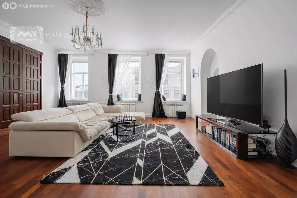 3-комнатная квартира: Санкт-Петербург, Басков переулок, 37-39 (125 м) - Фото 2