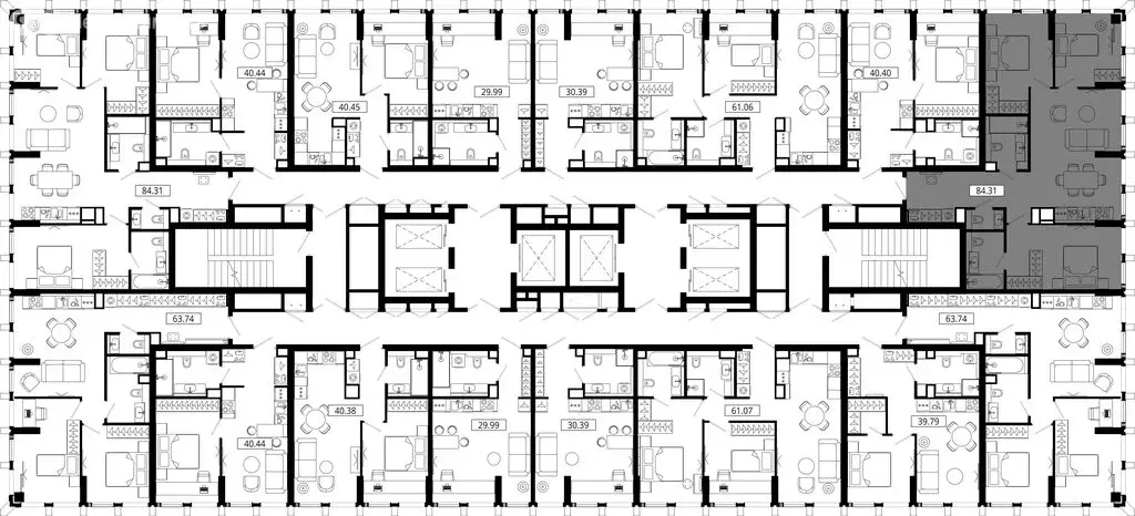 3-комнатная квартира: Москва, 4-я улица Марьиной Рощи, 12к3 (85.21 м) - Фото 1