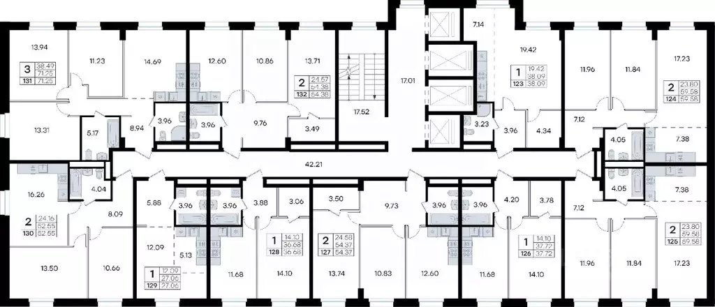 1-к кв. Приморский край, Владивосток ул. Тухачевского, 80 (37.72 м) - Фото 2