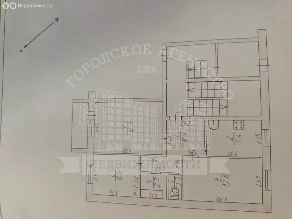 3-комнатная квартира: село Льва Толстого, Полевая улица, 13 (58.3 м) - Фото 1