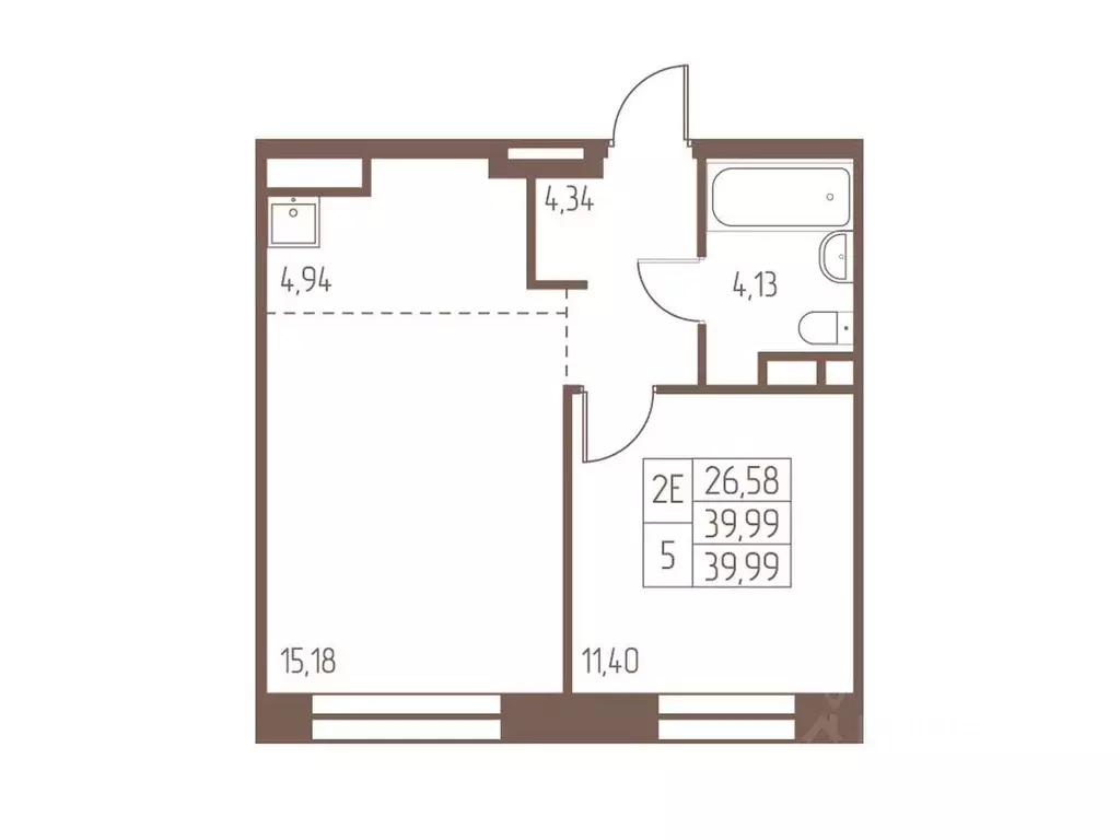 2-к кв. Московская область, Ивантеевка Пушкинский городской округ, ... - Фото 1