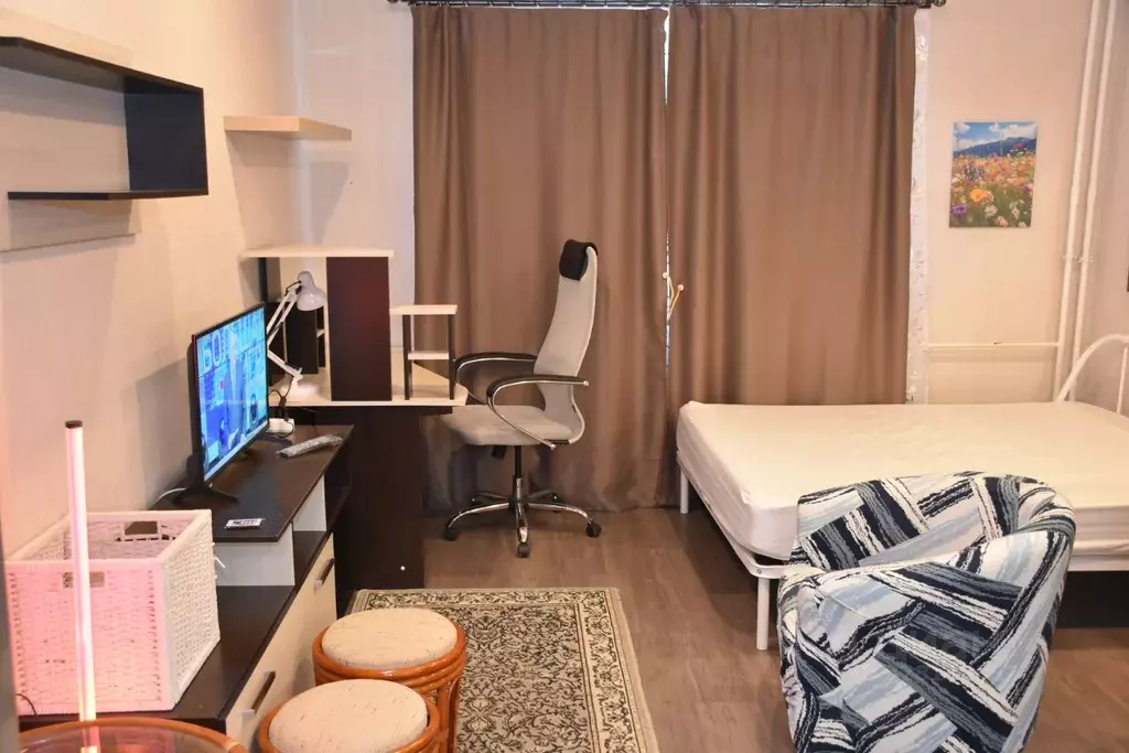 Студия Санкт-Петербург пос. Шушары, ул. Вишерская, 24 (28.0 м) - Фото 2