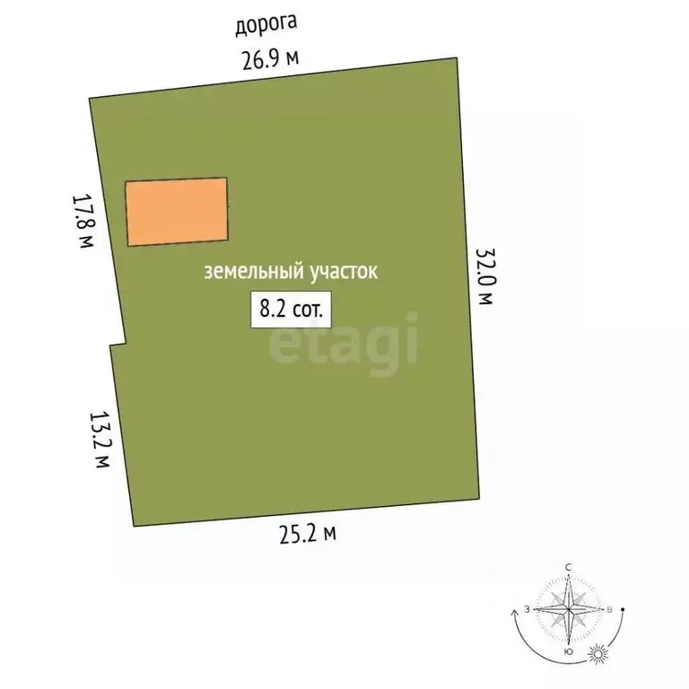 Дом в Ханты-Мансийский АО, Нягань КЛТПС садовый массив, 35 (150 м) - Фото 2