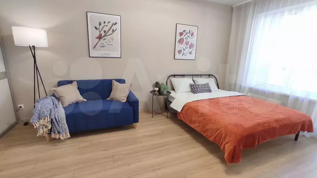 1-к. квартира, 44 м, 3/9 эт. - Фото 1
