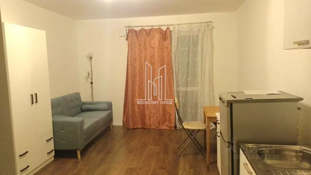 Студия Санкт-Петербург ул. Пахомовская, 22 (23.0 м) - Фото 1