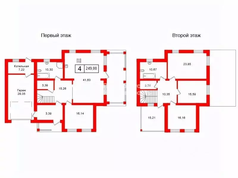 Дом в Ленинградская область, Всеволожск ул. Рубцова, 33 (249 м) - Фото 2
