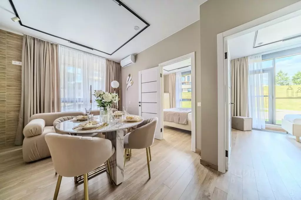 2-к кв. Ленинградская область, Всеволожский район, Бугровское ... - Фото 1