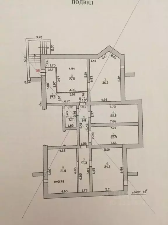 Помещение свободного назначения в Орловская область, Орел наб. ... - Фото 1