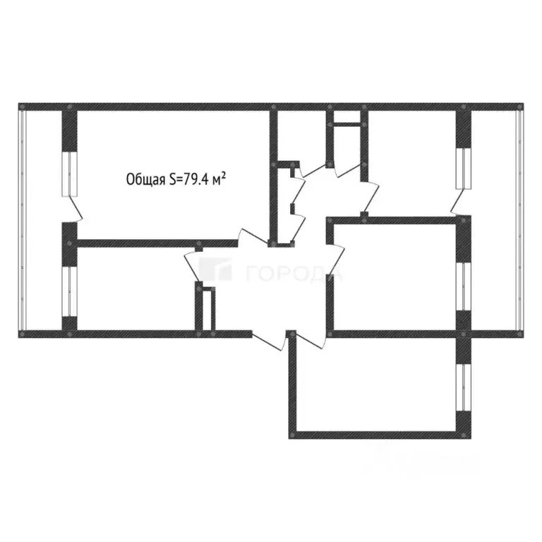 4-к кв. Алтайский край, Яровое В кв-л, 15 (79.4 м) - Фото 2