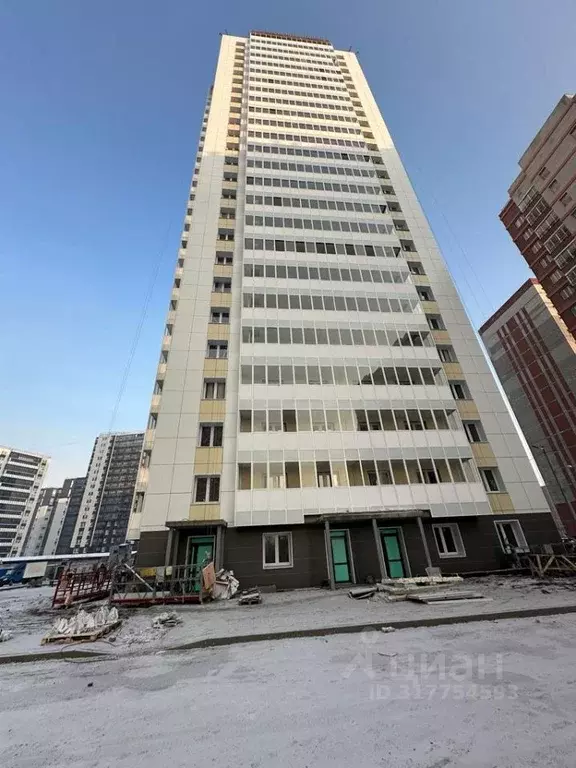 Студия Красноярский край, Красноярск Судостроительная ул., 27Б (29.6 ... - Фото 1