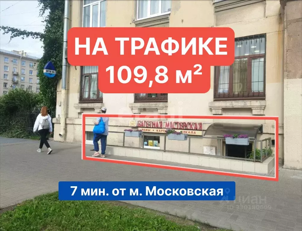 Помещение свободного назначения в Санкт-Петербург ул. Ленсовета, 22 ... - Фото 1