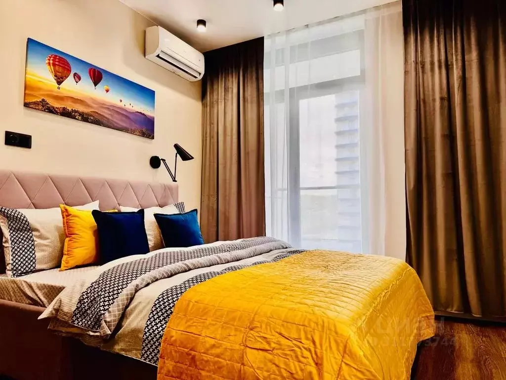 Студия Краснодарский край, Сочи Бытха мкр, ул. Ясногорская, 16/2к2 ... - Фото 1