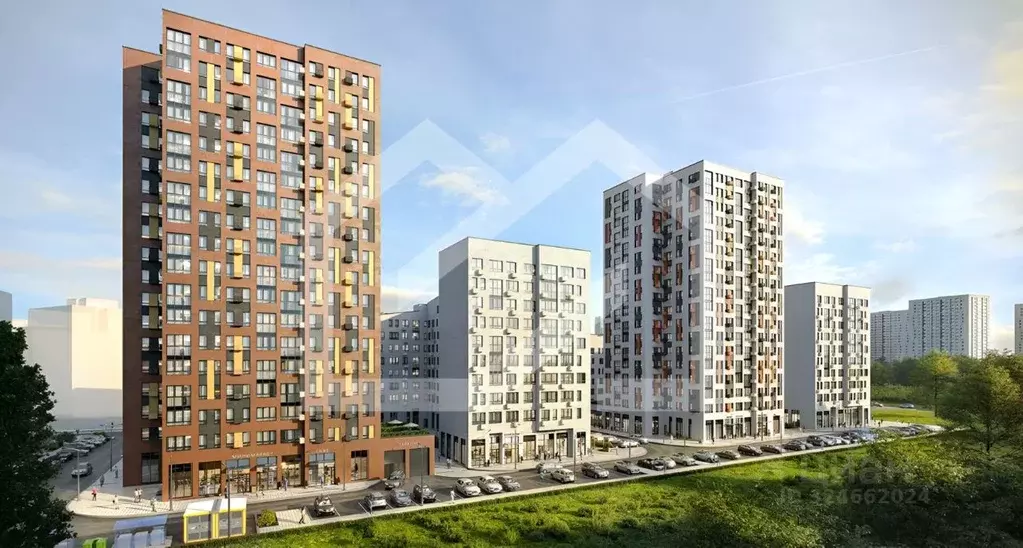 Помещение свободного назначения в Москва Дзен-кварталы жилой комплекс ... - Фото 1