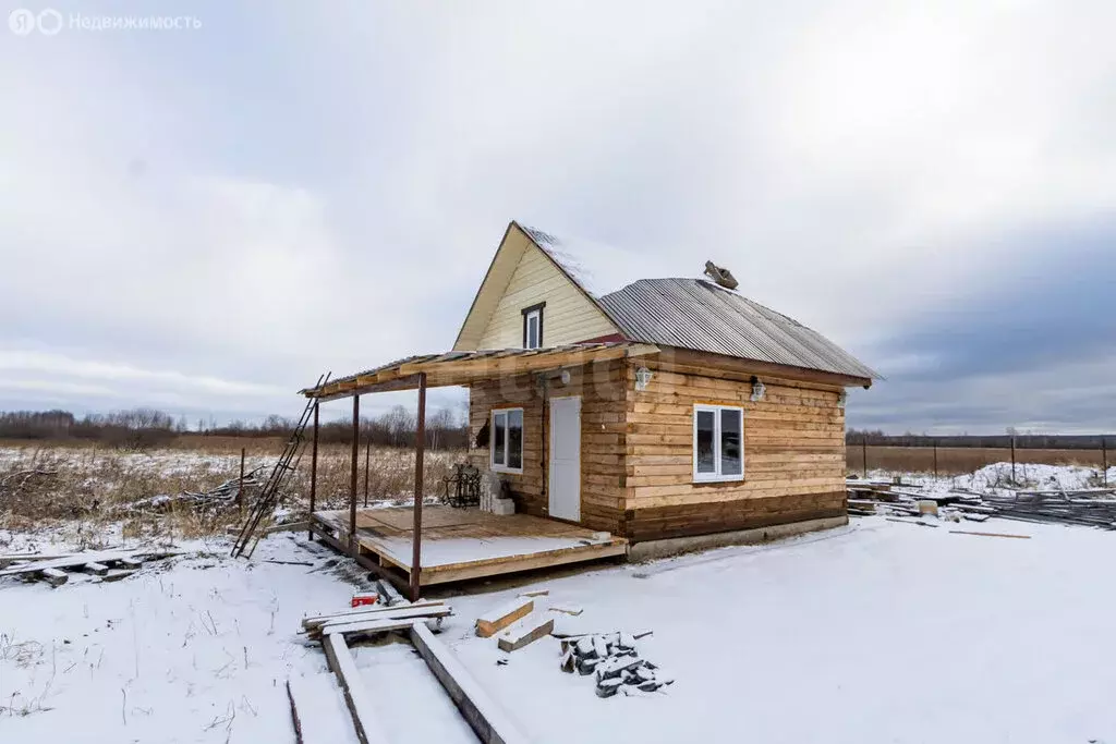 Дом в Тюменский район, СНТ Горошинка, Малиновая улица (30 м) - Фото 0