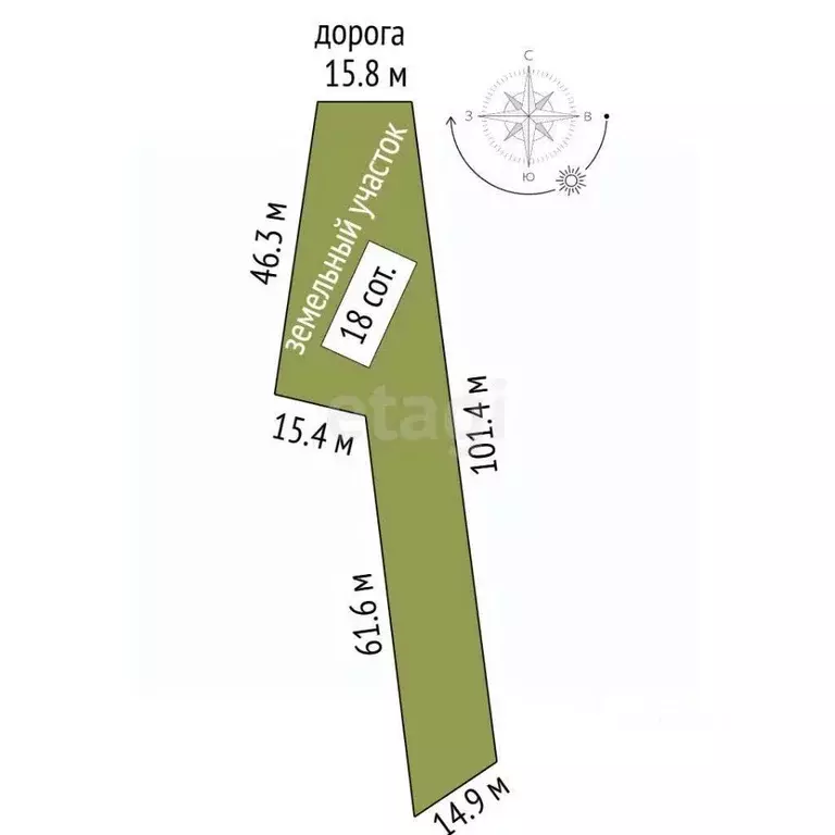 Участок в Ярославская область, Мышкинский муниципальный округ, д. ... - Фото 2