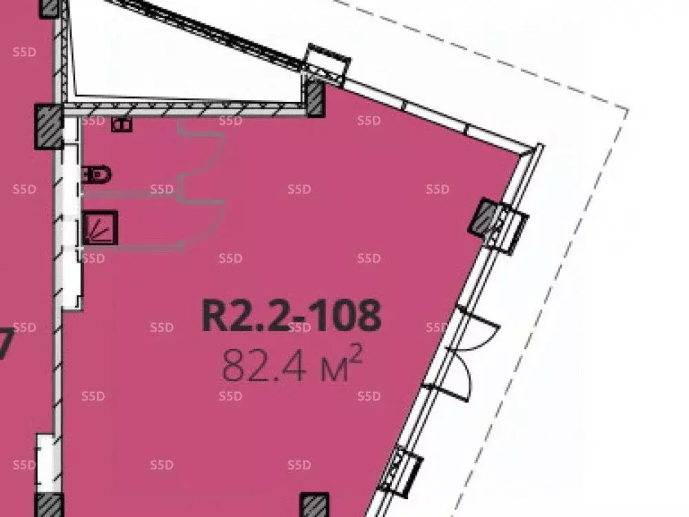 Торговая площадь в Москва ул. Нижние Мневники, 37АС17 (82 м) - Фото 2